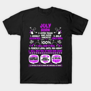 July Born T-Shirt